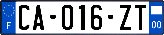 CA-016-ZT