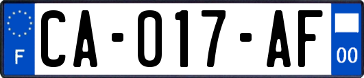 CA-017-AF