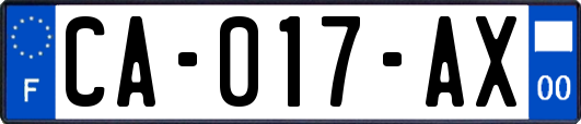 CA-017-AX