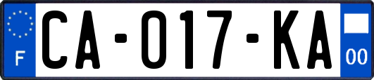 CA-017-KA