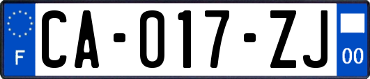 CA-017-ZJ