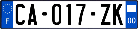 CA-017-ZK