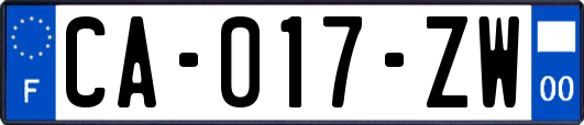 CA-017-ZW