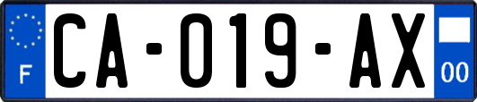 CA-019-AX