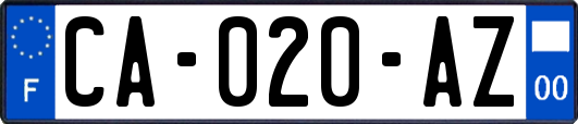 CA-020-AZ