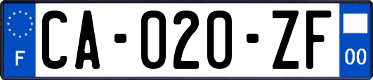 CA-020-ZF