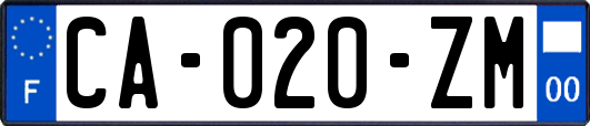 CA-020-ZM
