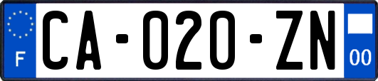 CA-020-ZN