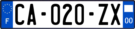 CA-020-ZX