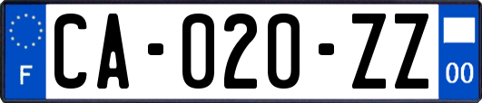 CA-020-ZZ