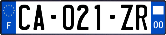 CA-021-ZR