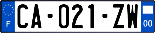 CA-021-ZW