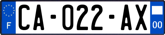 CA-022-AX