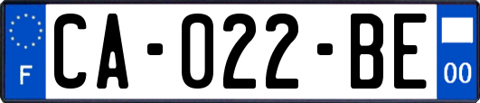 CA-022-BE