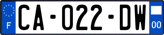 CA-022-DW