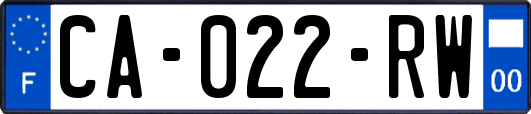 CA-022-RW