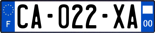 CA-022-XA