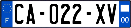 CA-022-XV