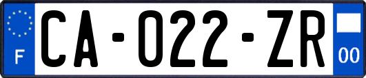 CA-022-ZR