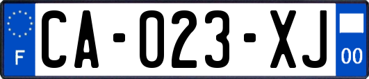 CA-023-XJ