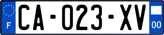 CA-023-XV
