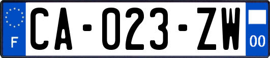 CA-023-ZW