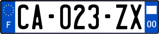 CA-023-ZX