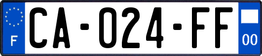 CA-024-FF