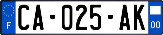 CA-025-AK