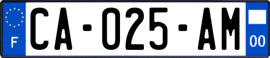 CA-025-AM