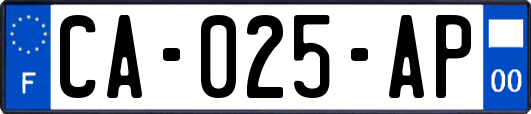 CA-025-AP