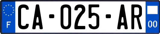 CA-025-AR