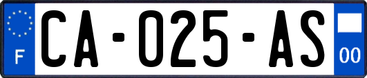 CA-025-AS