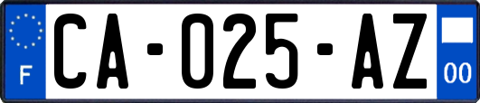 CA-025-AZ