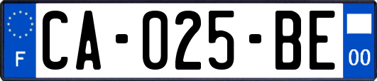 CA-025-BE