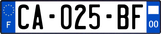 CA-025-BF