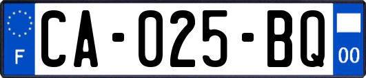 CA-025-BQ