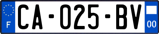 CA-025-BV