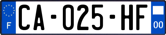 CA-025-HF