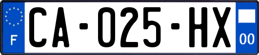 CA-025-HX
