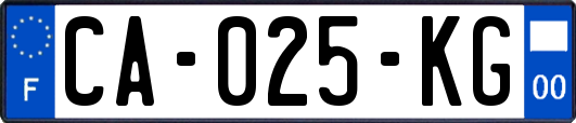 CA-025-KG