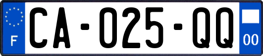 CA-025-QQ