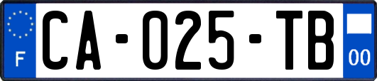 CA-025-TB