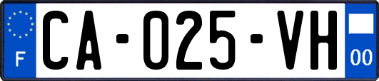 CA-025-VH