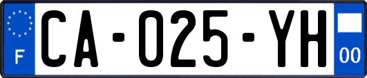 CA-025-YH
