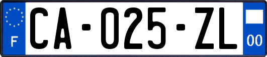 CA-025-ZL