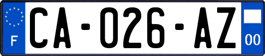 CA-026-AZ