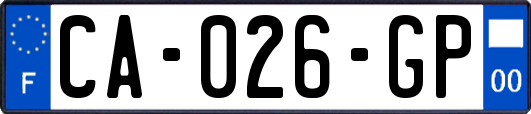 CA-026-GP