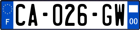 CA-026-GW