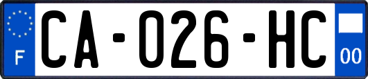 CA-026-HC